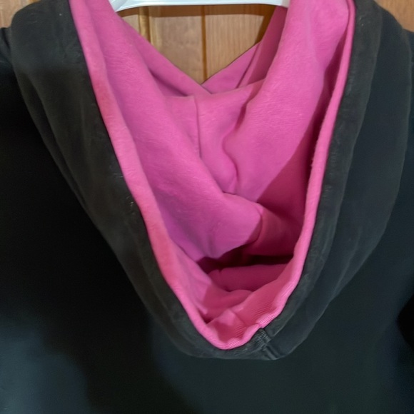 The North Face Hoodie Womens M Black and Pink Outdoor activewear Loungew… - Picture 5 of 6